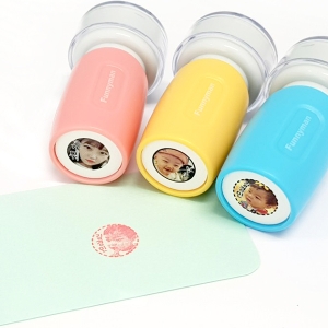 SP15 포토스탬프(13mm) 아기 포토 얼굴도장 사진 캐릭터 도장 스탬프 제작