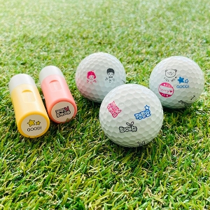 S-G3[번짐없이 바로마르는] 골프공 스탬프 볼 도장 마킹 캐디용품 골프용품 선물 주문제작
