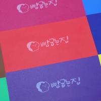 SNOW 스노우 화이트 택배박스 대형스탬프 로고 검정옷 컵홀더 카페 회사 도장 주문제작[속건흰색잉크]