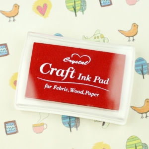 crystal Craft 잉크 패드 (red)