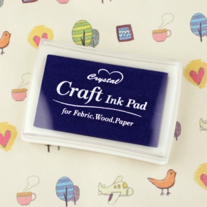 crystal Craft 잉크 패드 (Navy Blue)