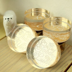 Crystal Round Stamp (Valentine)