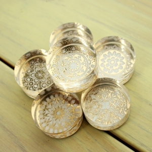 Crystal Round Stamp (Pattern)