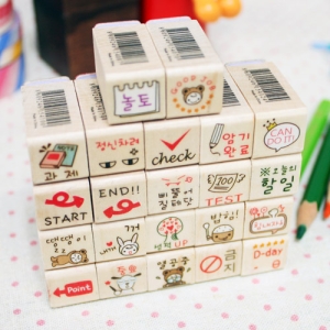 퍼니맨 스쿨라이프 스탬프-22종