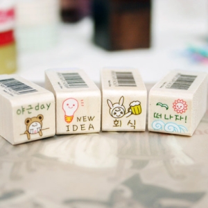 퍼니맨 오피스라이프 스탬프-12종