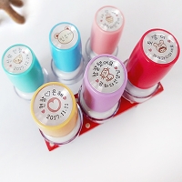 S-11 원형 칭찬 도장 미니 쿠폰 책 이름 아기 식권 도장 네임 만년 스탬프 주문 제작