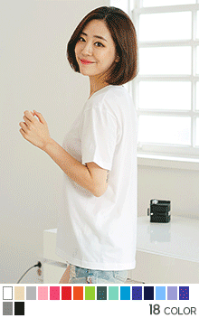 30수 V넥반팔