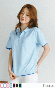 카라배색드라이폴로_339