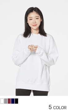 (기모) 드라이 맨투맨_346