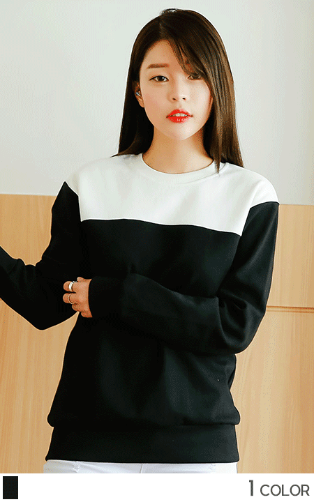 특양면어깨배색맨투맨