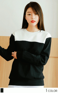특양면어깨배색맨투맨