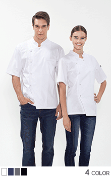 싱글스냅단추조리복
