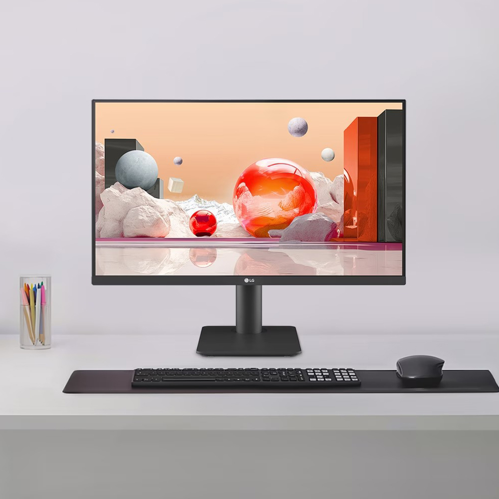 LG PC모니터 27MS550 68.6cm(27인치) 스피커기본내장 슬림베젤 높이조절 틸트기능