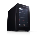 [전국무료배송설치]LG 디오스 와인셀러 W087B 미니 8병 와인냉장고