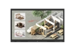 LG 전자칠판 55TR3DQ-B 55인치(140cm) 스마트보드 학교 학원 강의실 사무실