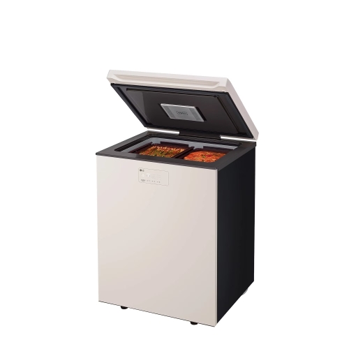 LG 디오스 오브제컬렉션 김치톡톡 뚜껑형 김치냉장고 128L Z135MEE123