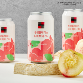 투썸 피치 아이스티 340ml (24개입)