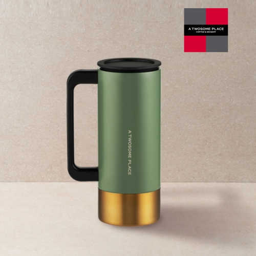 투썸 핸들바 텀블러 (그린)