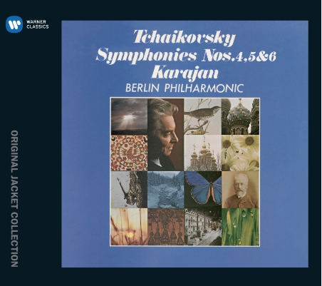 TCHAIKOVSKY - SYMPHONIES NOS.4, 5 & 6'PATHETIQUE'[2CD/카라얀]