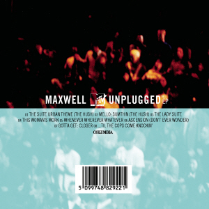 Maxwell (맥스웰) -  MTV Unplugged  (Best Seller 30 캠페인)