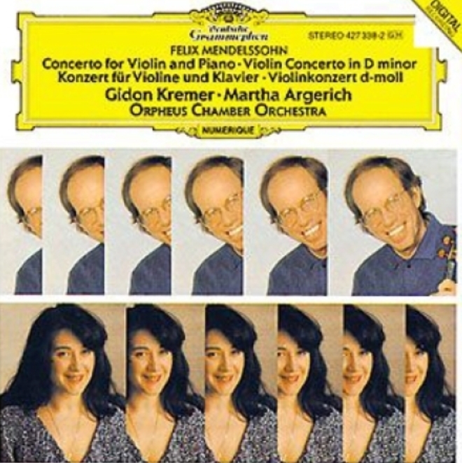 MENDELSSOHN - CONCERTO FOR VIOLIN PIANO AND STRING
