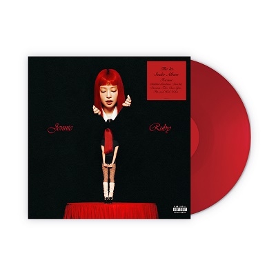 제니 (JENNIE) The 1st Studio Album - [Ruby Vinyl] (Unsigned) (LP)