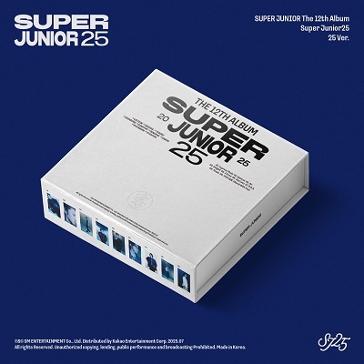 슈퍼주니어(SUPER JUNIOR) 정규 12집 - Super Junior25 (25 Ver.) 슈퍼주니어(SUPER JUNIOR) 정규 12집 - Super Junior25 (25 Ver.)