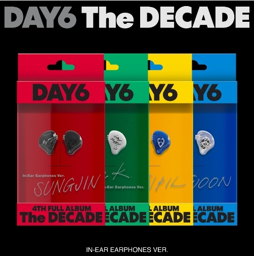 데이식스 (DAY6) - ﻿The DECADE (﻿﻿이어폰반) 랜덤발송