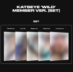 KATSEYE (캣츠아이) - ﻿WILD (Member ver.) (5종set)