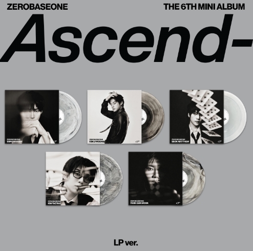 제로베이스원 (ZEROBASEONE) ﻿6th Mini Album - Ascend- (LP) (5종 중 랜덤)