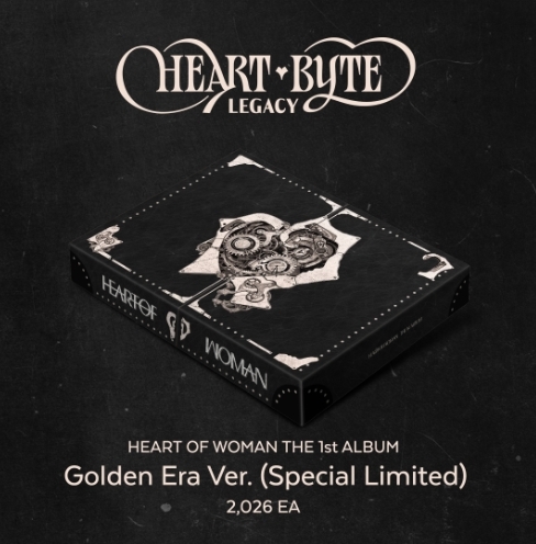 HEART OF WOMAN (하트오브우먼) ﻿THE 1st ALBUM - Heart Byte : LEGACY (﻿Golden Era Ver. (Special Limited)