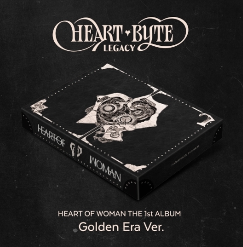 HEART OF WOMAN (하트오브우먼) ﻿THE 1st ALBUM - Heart Byte : LEGACY (﻿Golden Era Ver.)