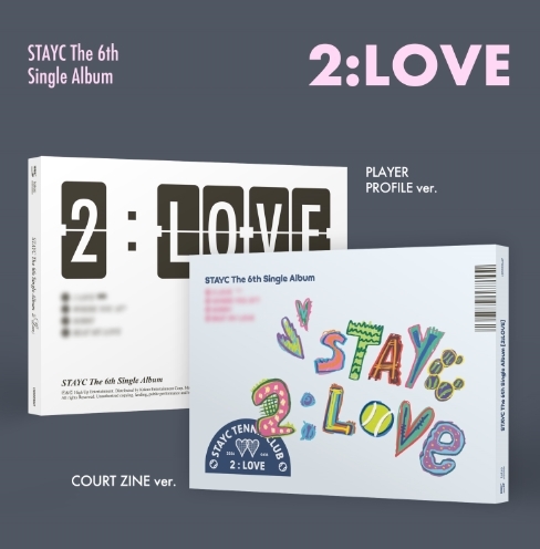 STAYC (스테이씨) 6th Single Album - ﻿2:LOVE (COURT ZINE ver. / PLAYER PROFILE ver.) 랜덤발송