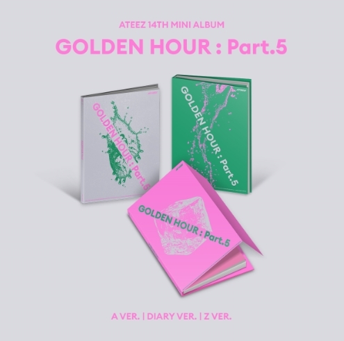 ATEEZ(에이티즈) 14th Mini Album - GOLDEN HOUR : Part.5 (3종 SET)
