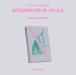 ATEEZ(에이티즈) 14th Mini Album - GOLDEN HOUR : Part.5 (POCAALBUM)(Diary버전)