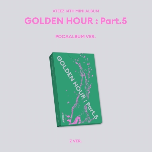 ATEEZ(에이티즈) 14th Mini Album - GOLDEN HOUR : Part.5 (POCAALBUM)(z버전)