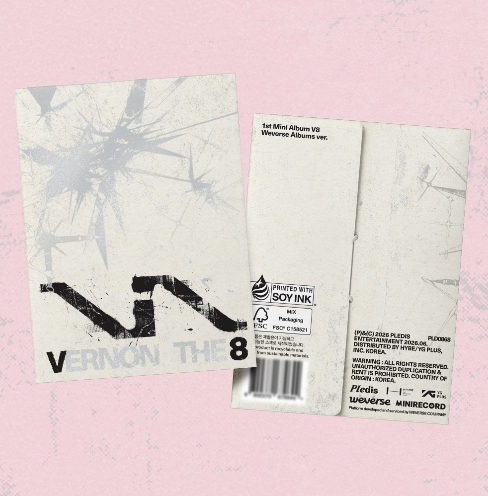 V8 (SEVENTEEN) 1st Mini Album - V8 (﻿Weverse Albums ver.)