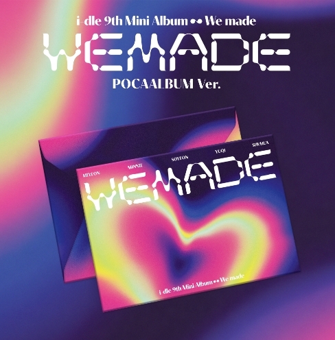 i-dle (아이들) ﻿﻿9th Mini Album - ﻿We Made (﻿POCAALBUM Ver.)