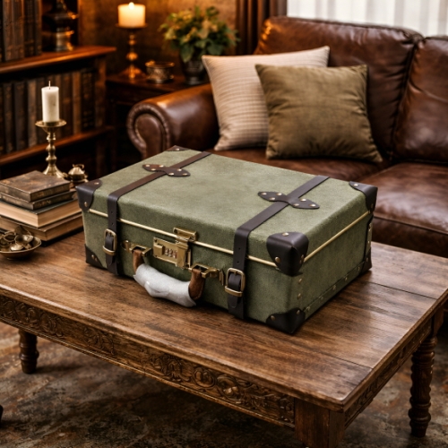 오카리나가방 4구용 빈티지카키