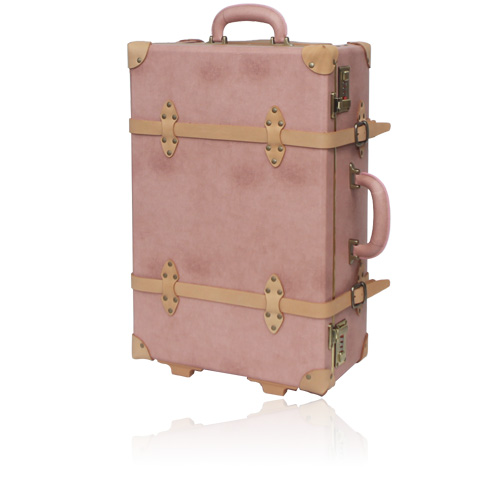 *입고*앤플린 N.Flynn Indian pink 24inch *빈티지 캐리어 여행가방*