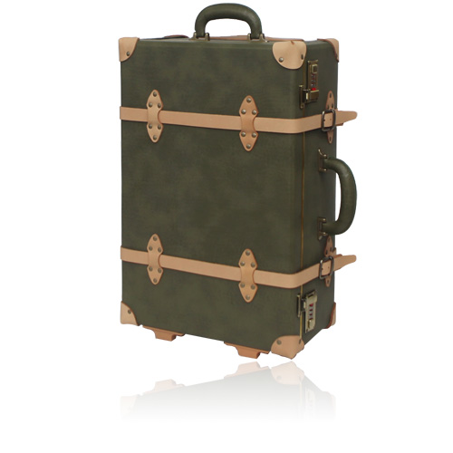 앤플린 N.Flynn Olive green 24inch *빈티지 캐리어 여행가방*