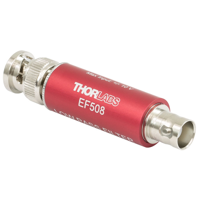 EF508 - Low-Pass Electrical Filter, &le;1 MHz Passband, Coaxial BNC Feedthrough