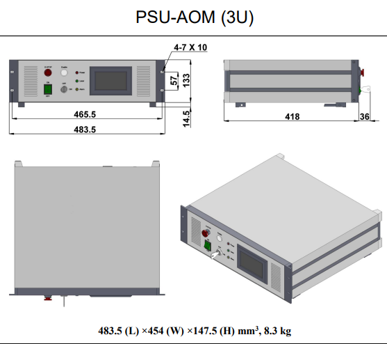 223 nm UV Solid State Laser  　