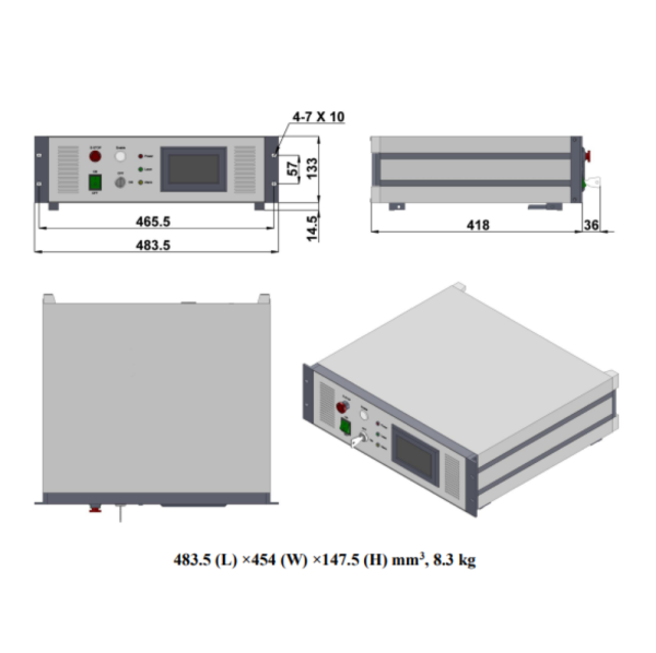 228 nm UV Solid State Laser