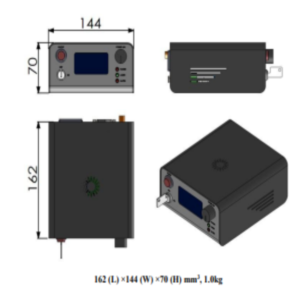 410 nm Violet Blue Diode Laser