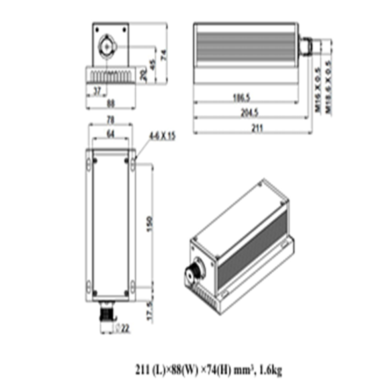515 nm Green Solid State Laser