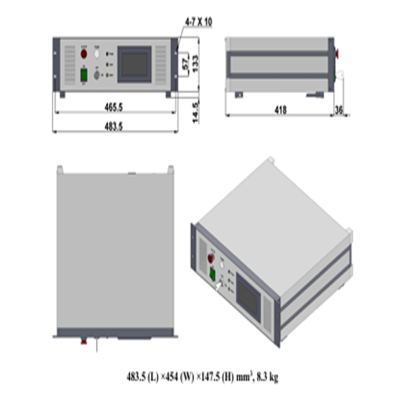 579 nm Yellow Solid State Laser