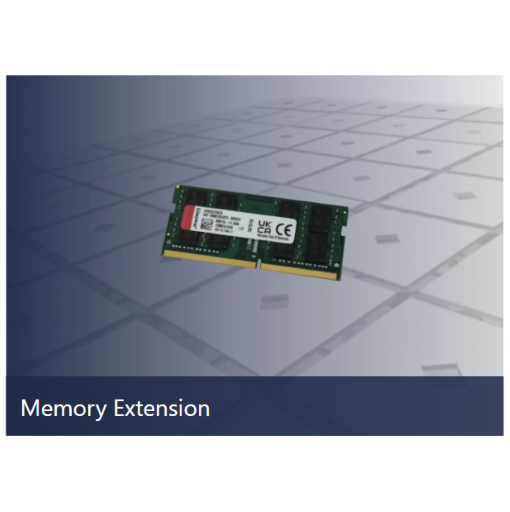 Memory Extension Different RAM Types and optional Extensions for V-Modules