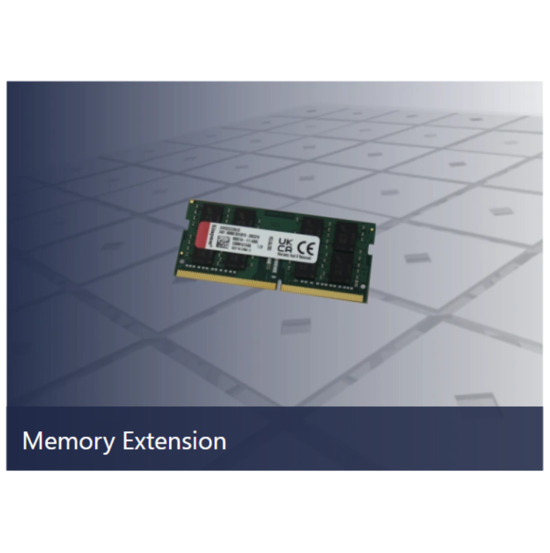 Memory Extension Different RAM Types and optional Extensions for V-Modules