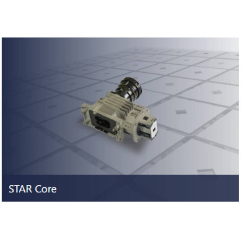 STAR Core is a compact optics designed for up to 0.7&rdquo; diameter orthogonal pixel DMD arrays with 12&deg; tilt angle.